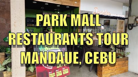 parkmall restaurants|parkmall mandaue.